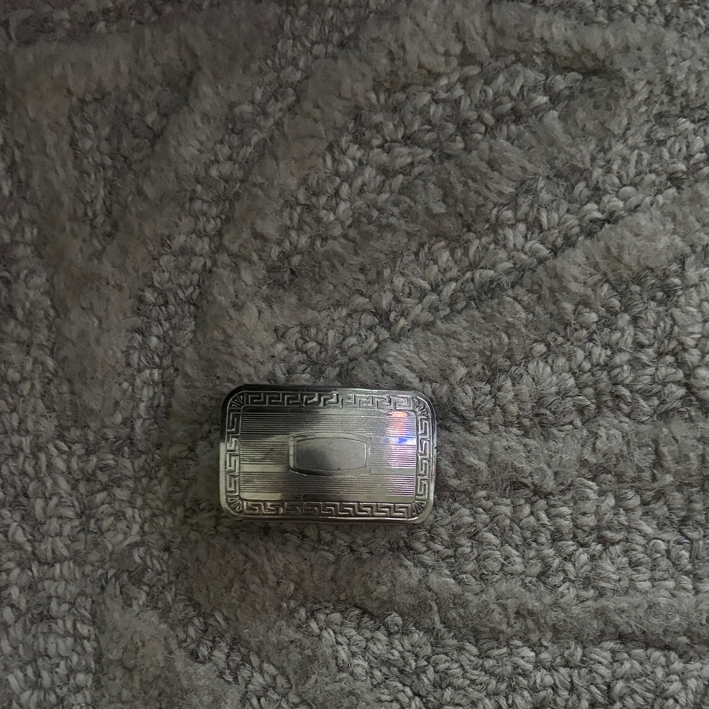 Vintage baby belt buckle
